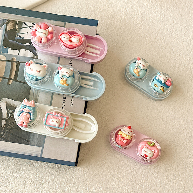 Women Accessories Drawer - Étui à lentilles de contact portable