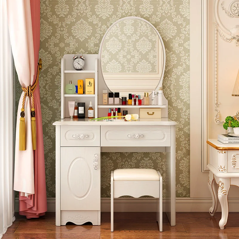 Women Accessories Drawer - Table de toilette simple européenne pour