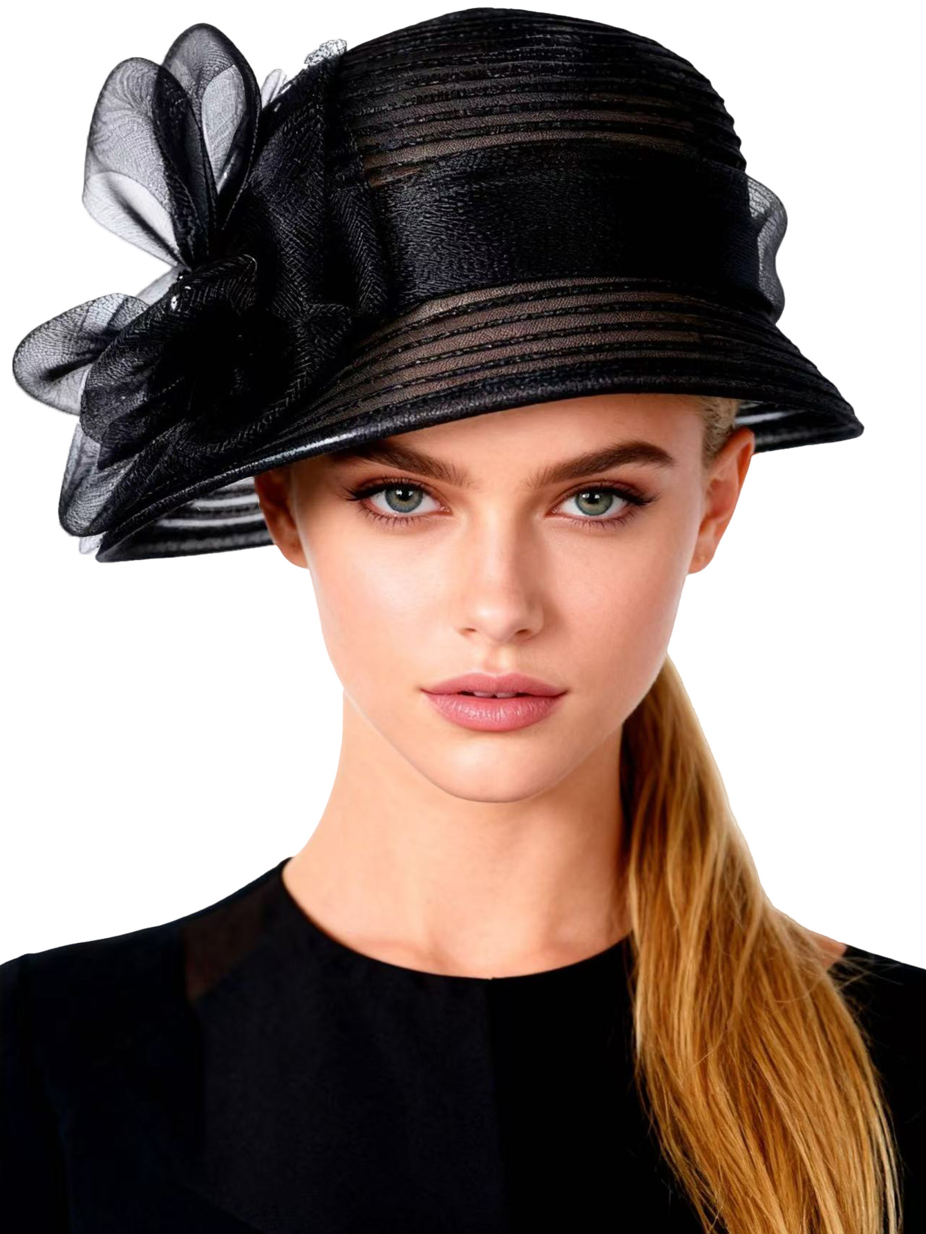 Women'S Formal Accessories - Chapeau fascinateur et Fedora à fleurs