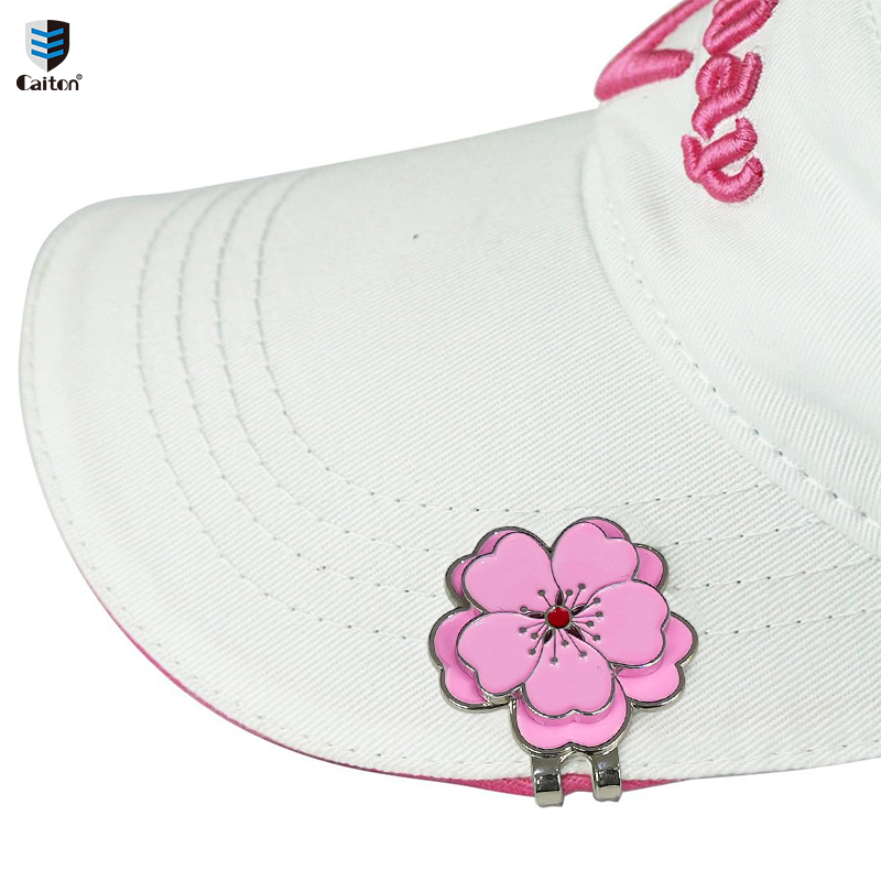 Women'S Golf Accessories - Clip magnétique Caiton Rose pour chapeau