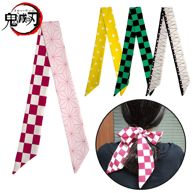 Women'S Accessories Flannels - Écharpe Demon Slayer Nezuko Shinobu pour