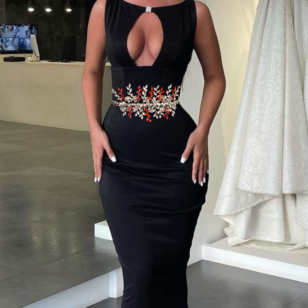 Women'S Formal Accessories - Robe de mariée en cristal de