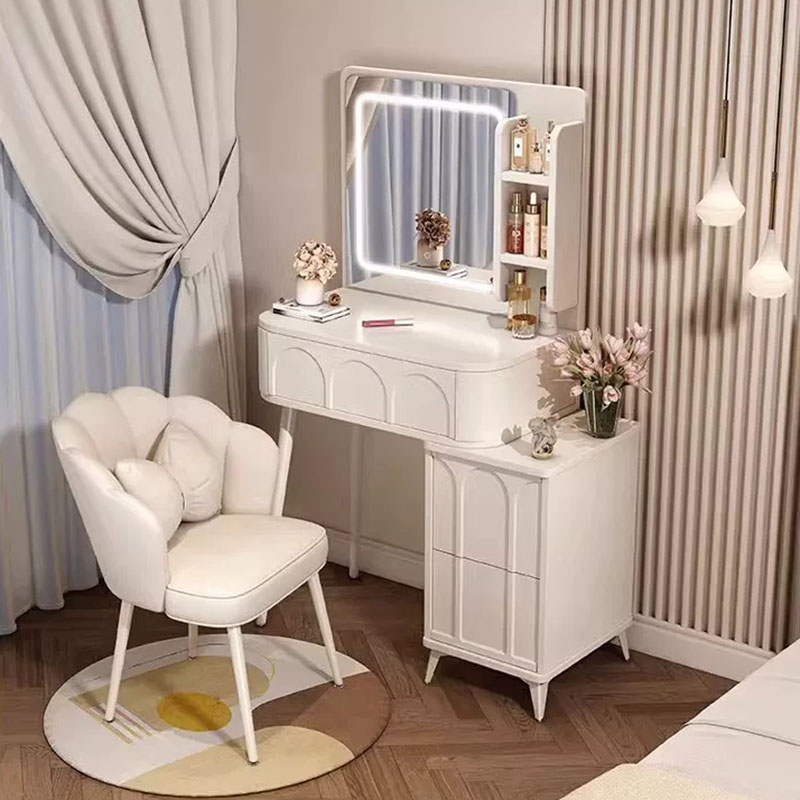 Women Accessories Drawer - Table de Maquillage Miroir avec Tiroirs