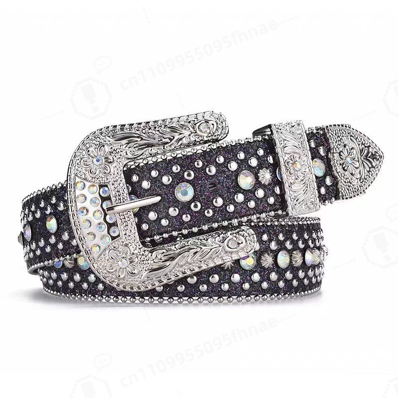 Women'S Y2K Accessories - Ceinture en strass style Y2K pour
