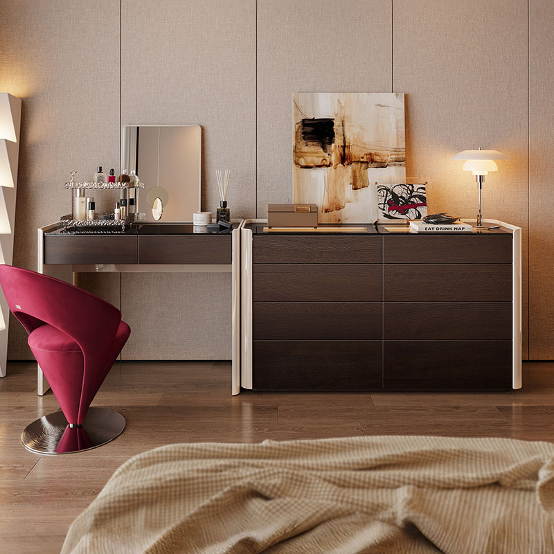 Women Accessories Drawer - Table de toilette moderne avec tiroirs