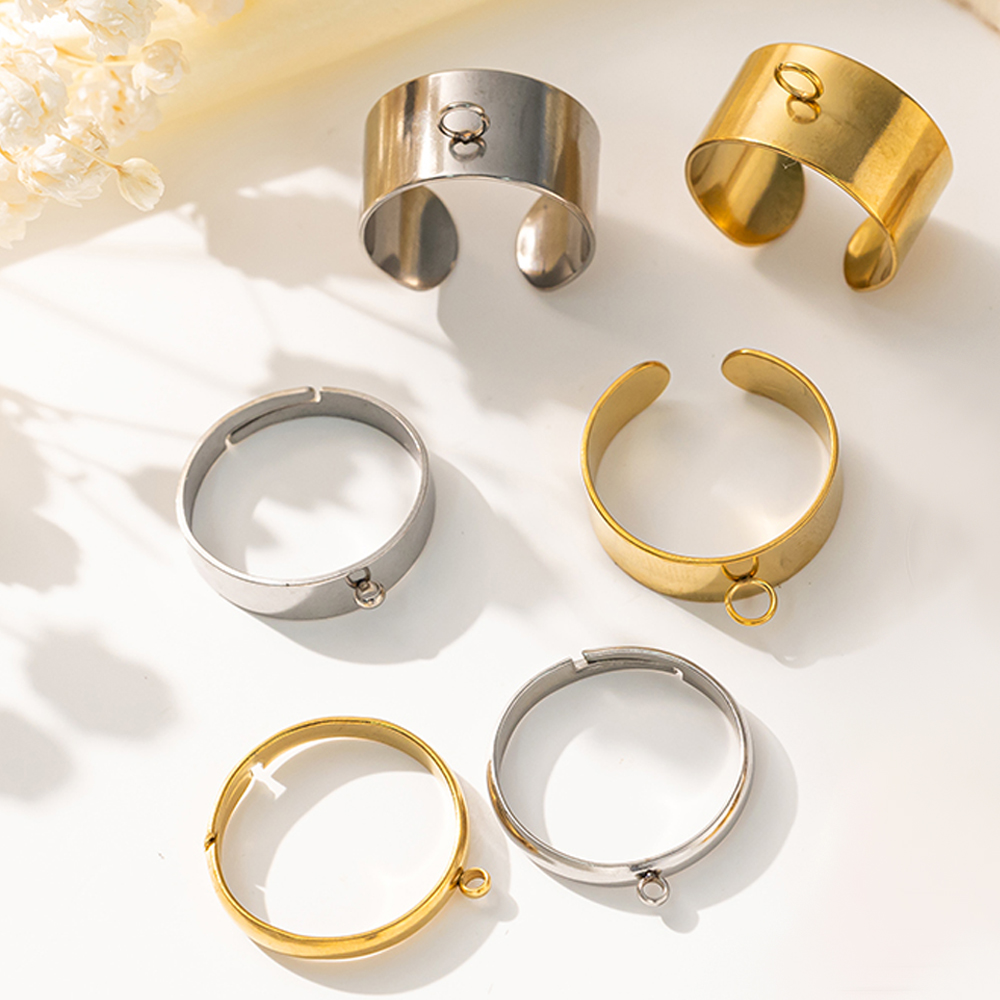 Ring Set Adjustable - Base d'anneaux ouverts et réglables en