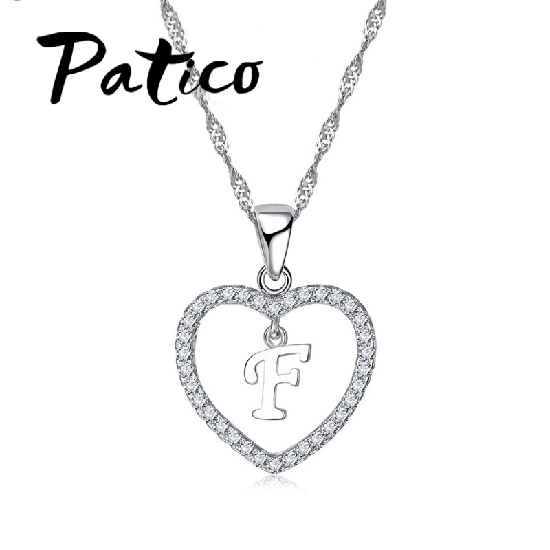 Women Accessories In English - Collier pendentif lettre de qualité supérieure