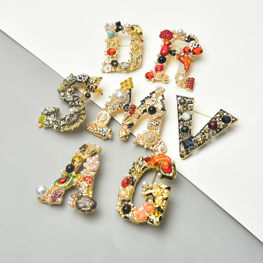 Épingles à revers en cristal s - Women Accessories In English avis et prix