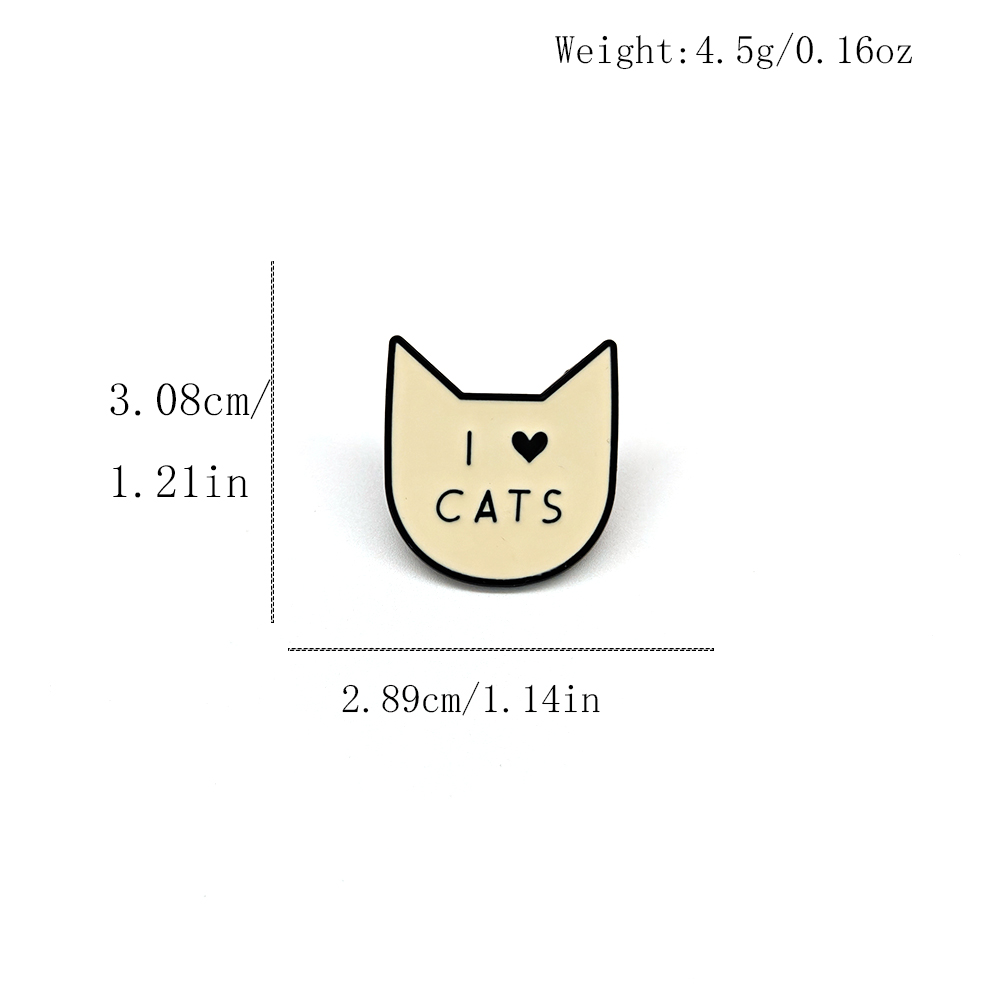 Broche de dessin animé I Love  - Women Accessories Picture avis et prix