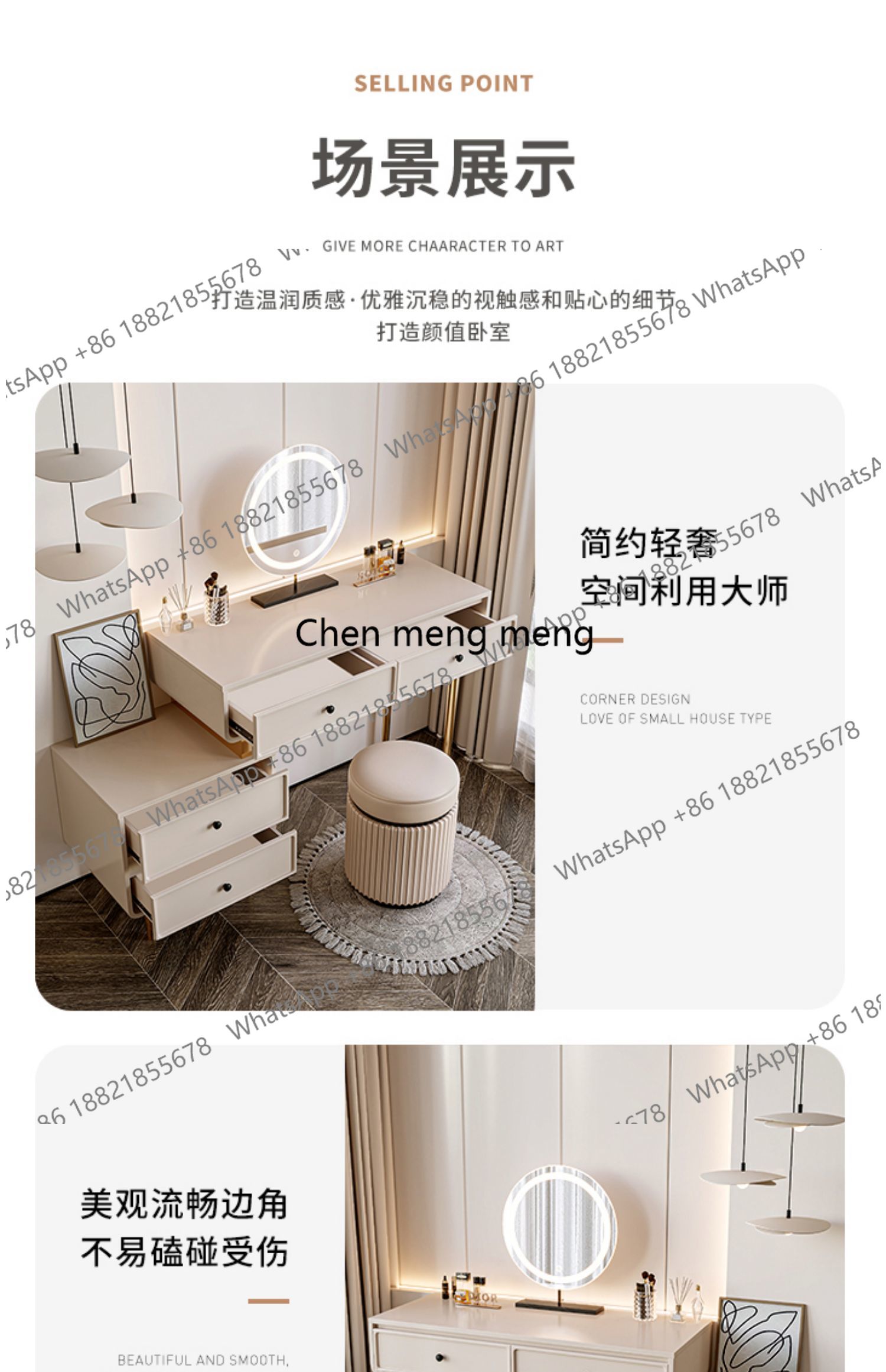 Table de toilette moderne pour - Women Accessories Drawer avis et prix