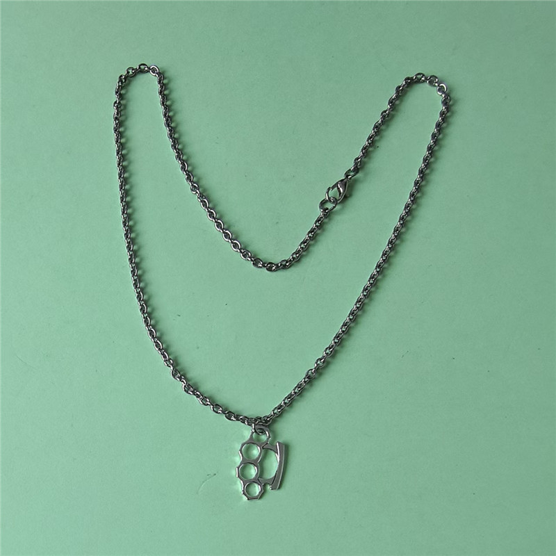 Collier punk en acier inoxydab - Women Accessories In English avis et prix