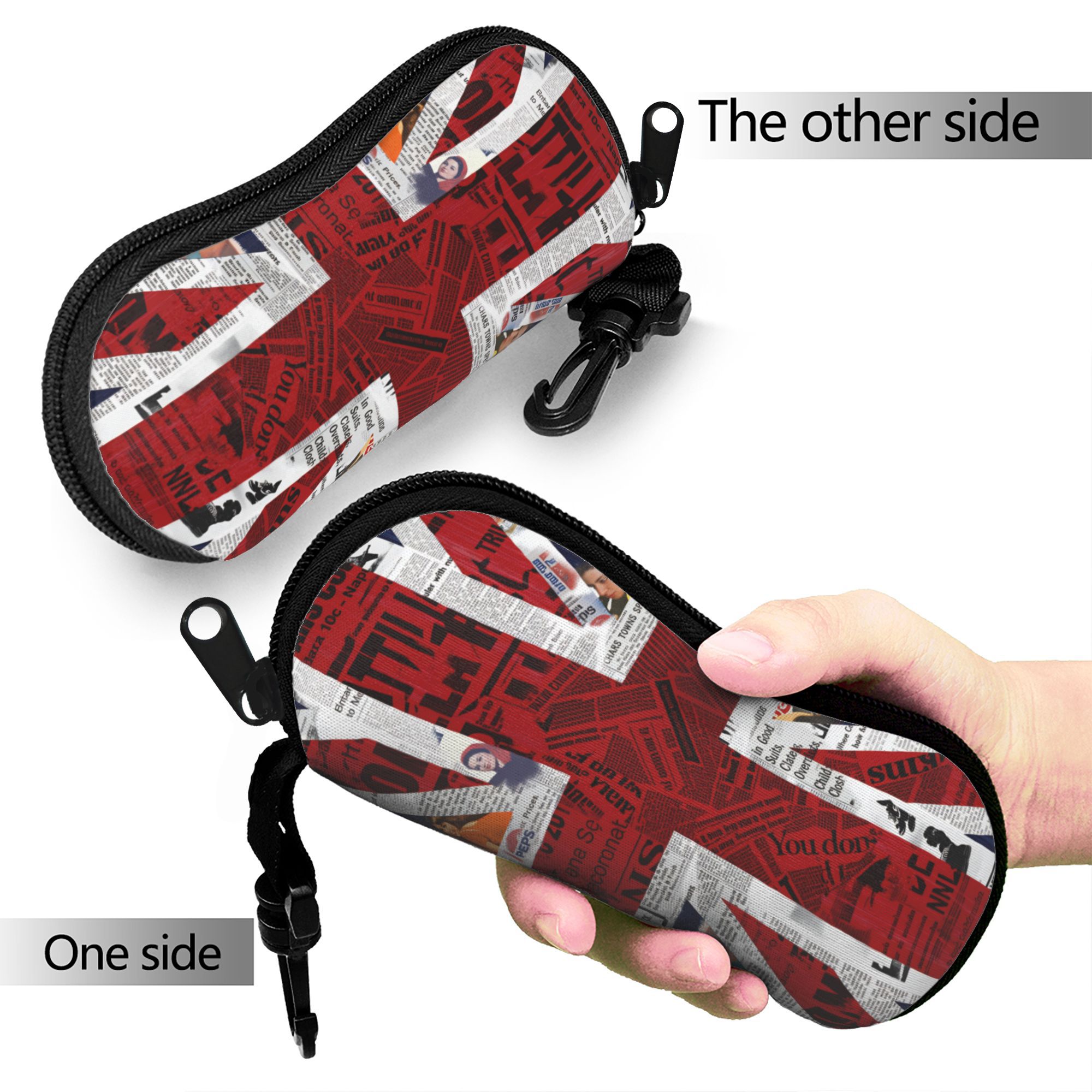Étui à lunettes drapeau britan - Women'S Accessories Uk avis et prix