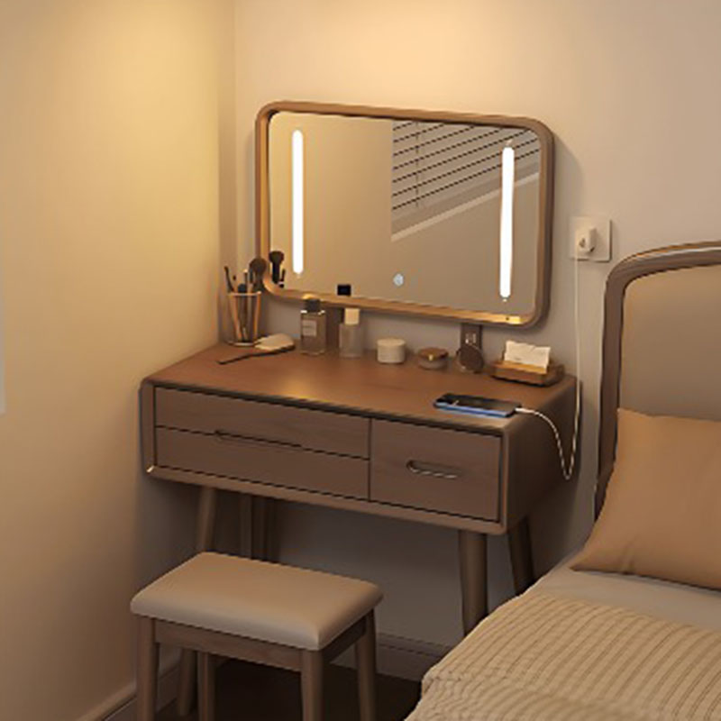 Table de maquillage miroir ave - Women Accessories Drawer avis et prix