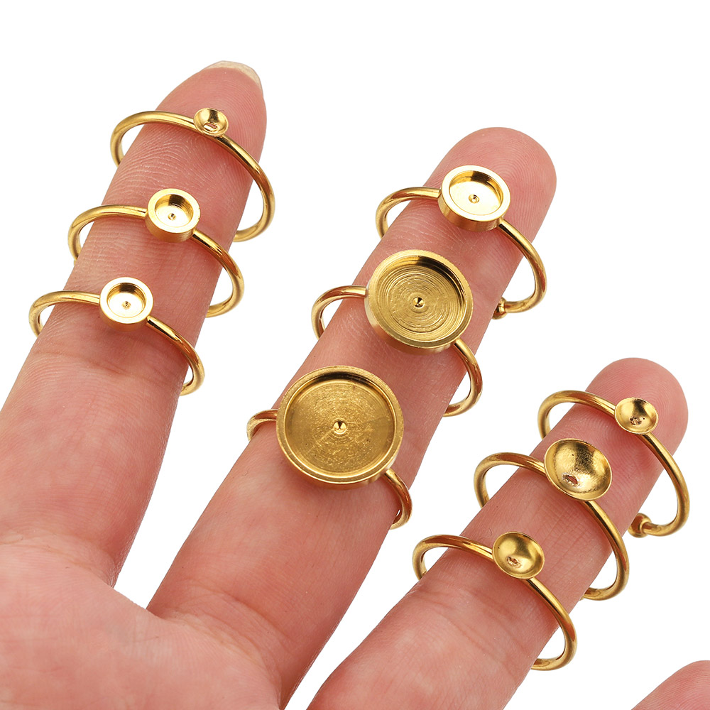10 pièces de supports de caboc - Ring Set Adjustable avis et prix