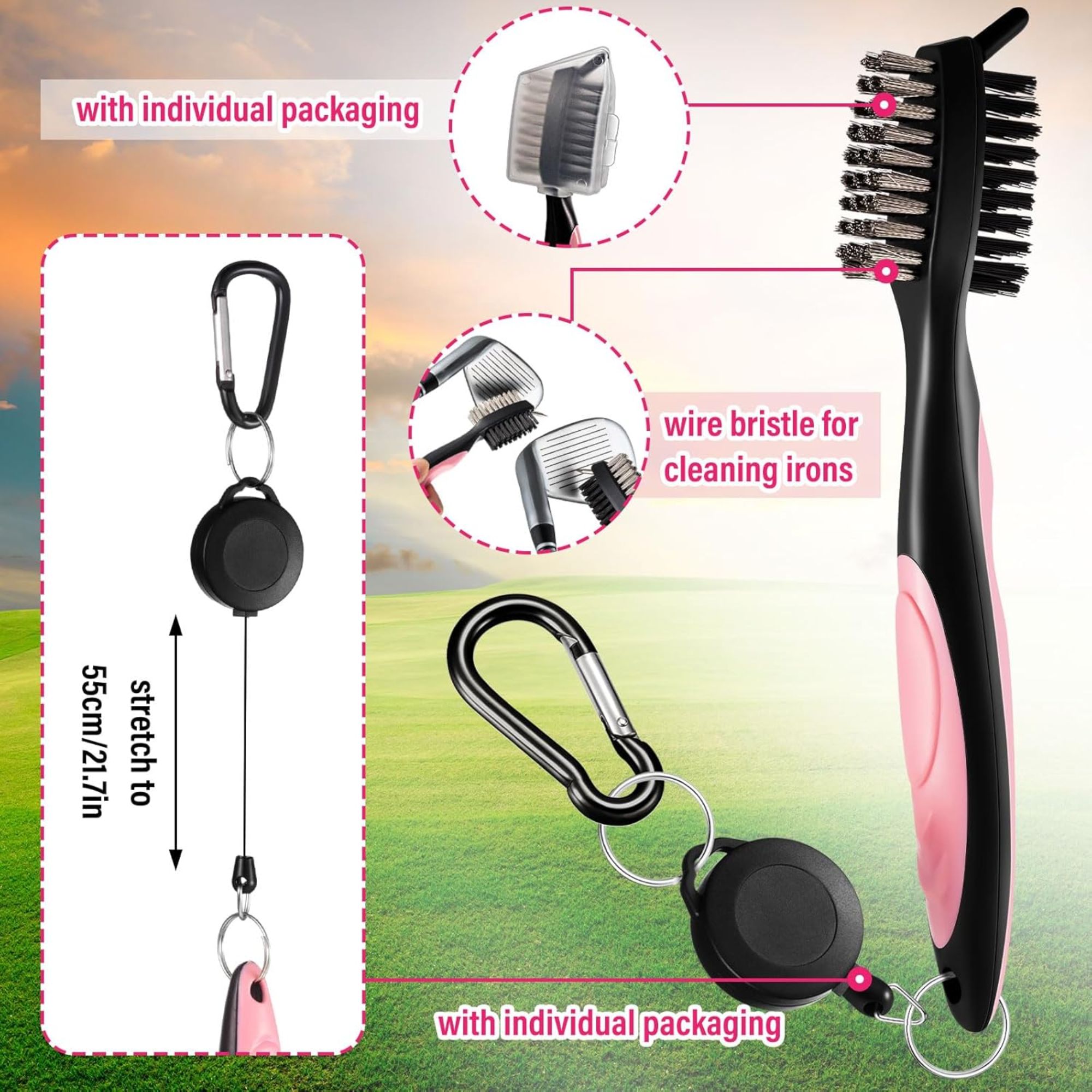 Kit d'accessoires de golf 10 p - Women'S Golf Accessories avis et prix