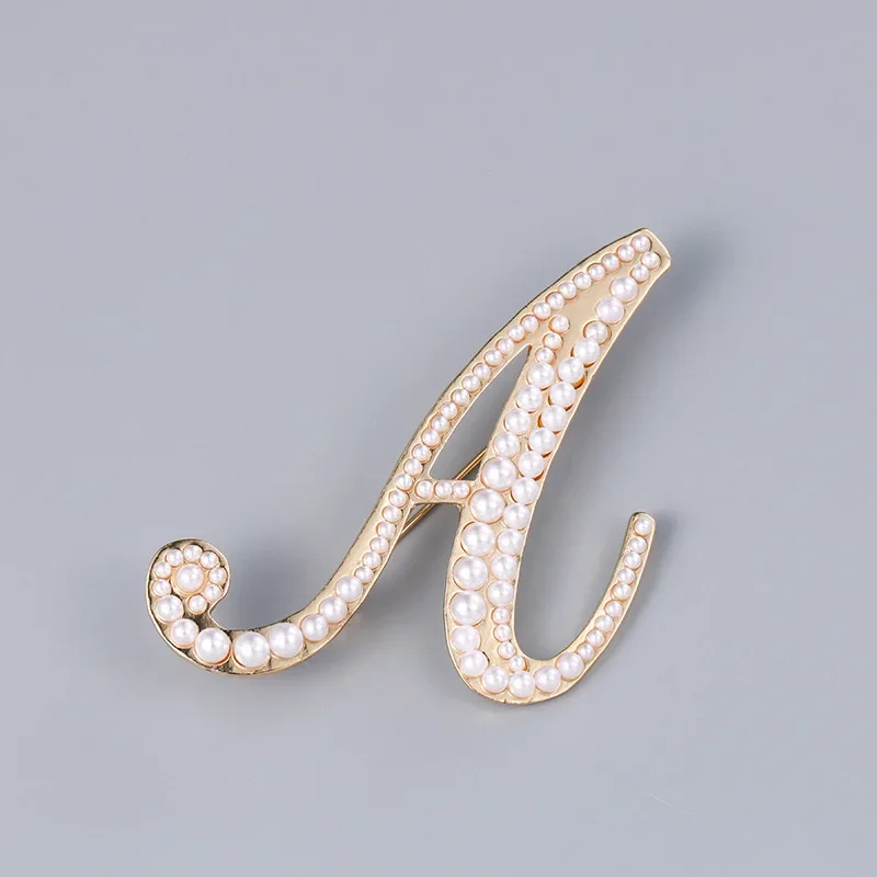 Broches en perles avec lettres - Women Accessories In English avis et prix