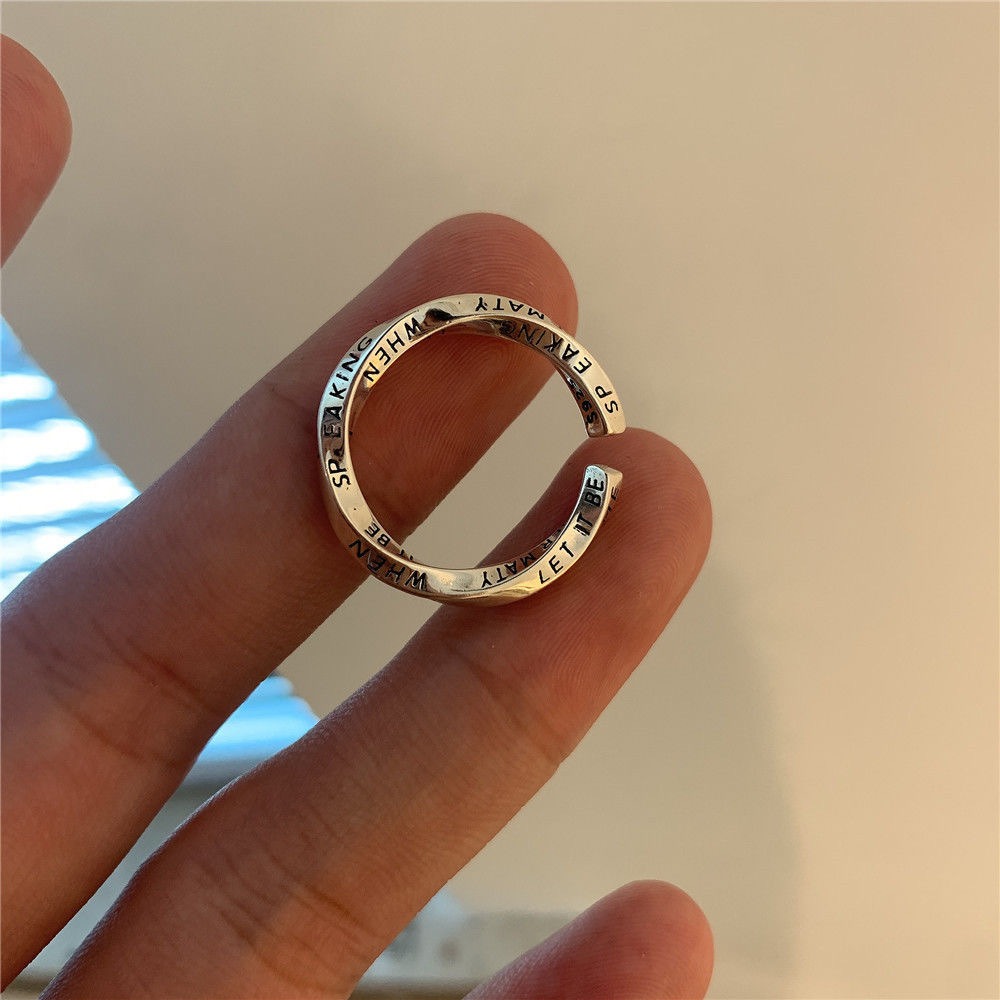 Bague ouverte ajustable torsad - Women Accessories In English avis et prix
