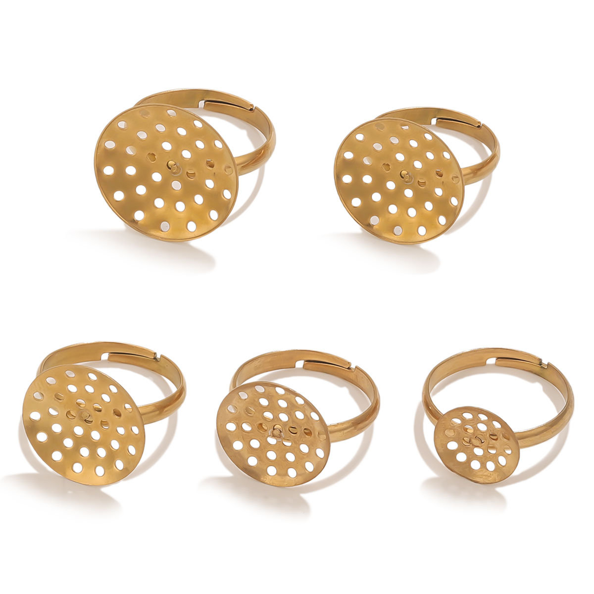 Base de bague en acier inoxyda - Ring Set Adjustable avis et prix