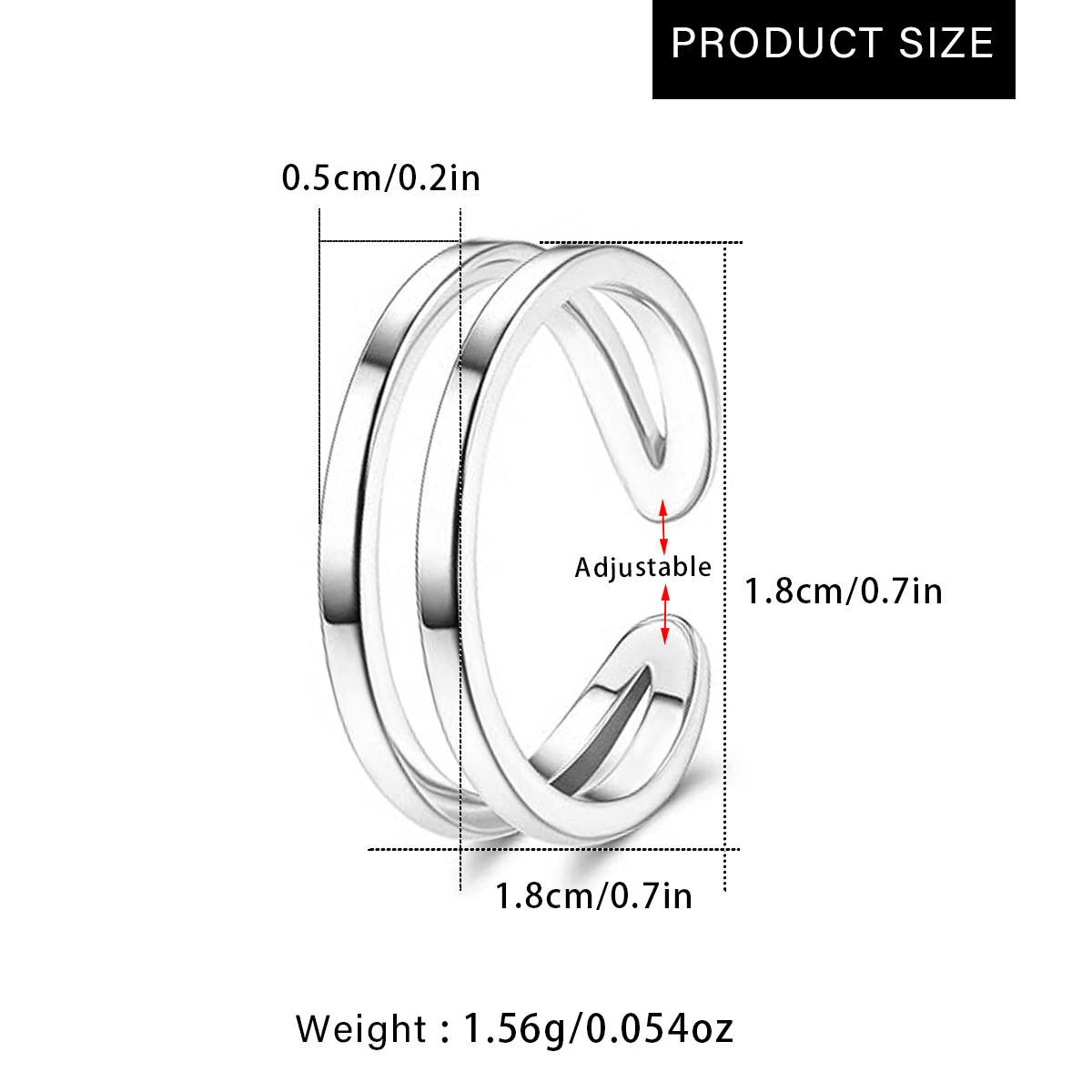 Bague d'orteil ajustable doubl - Ring Set Adjustable avis et prix