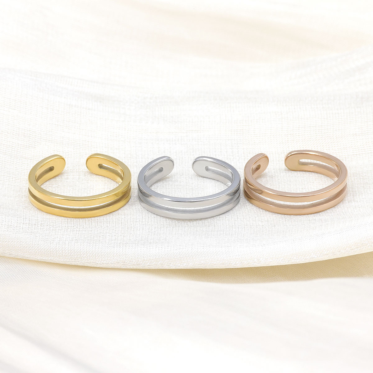 Bague d'orteil ajustable doubl - Ring Set Adjustable avis et prix