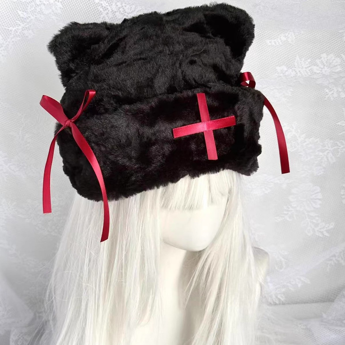 Béret à pois de fleurs de sous - Women'S Y2K Accessories avis et prix