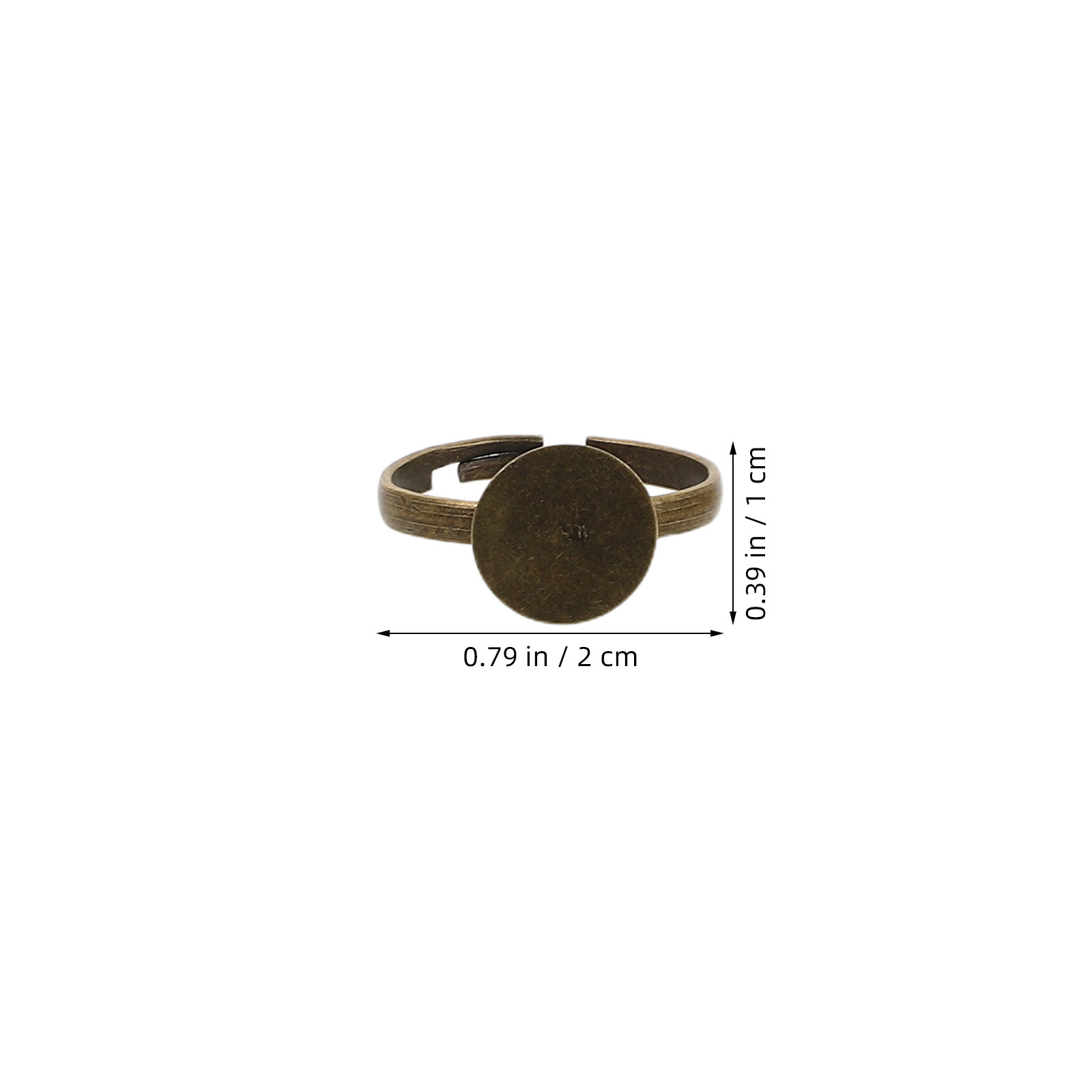 100 pièces de bases de cabocho - Ring Set Adjustable avis et prix