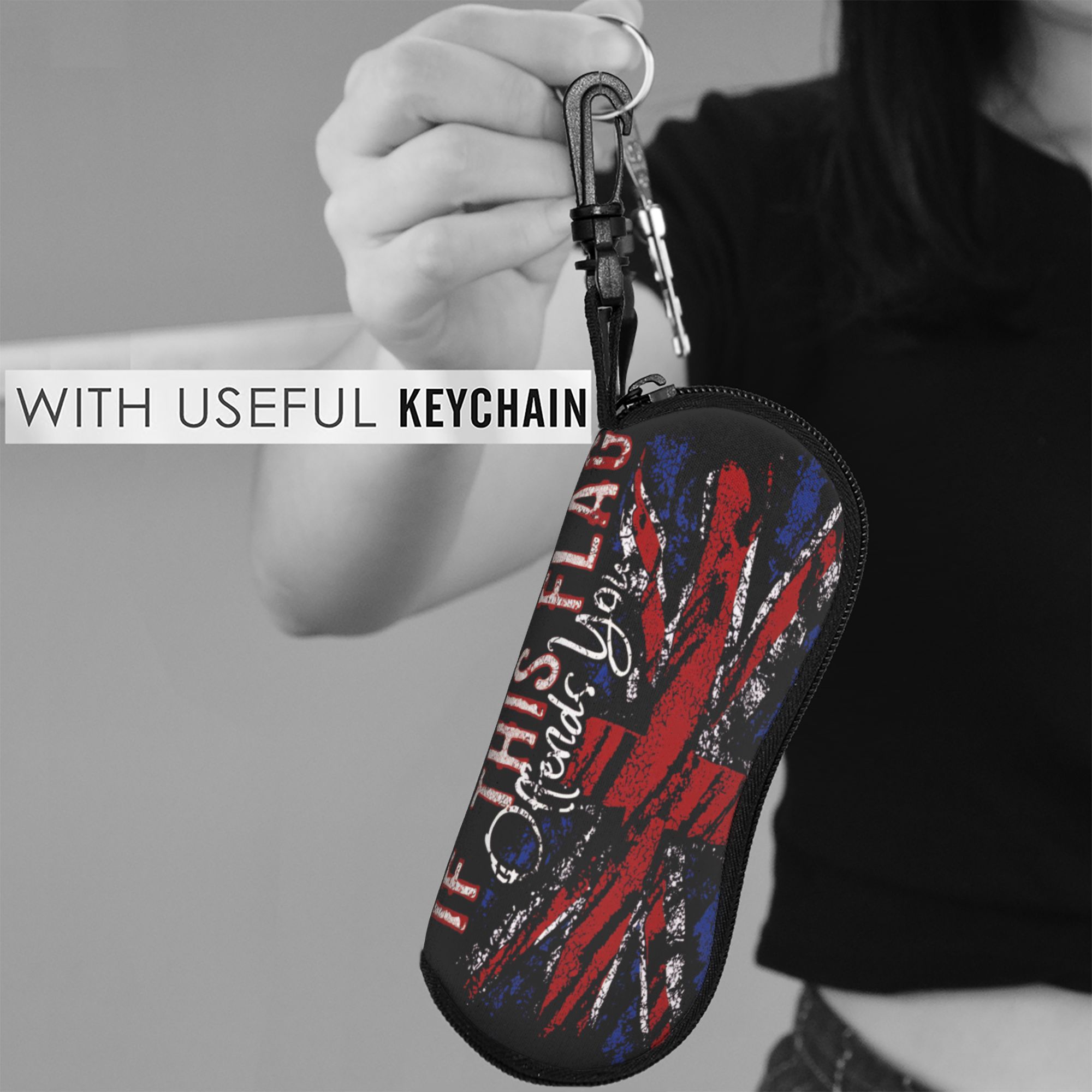 Étui à lunettes drapeau britan - Women'S Accessories Uk avis et prix