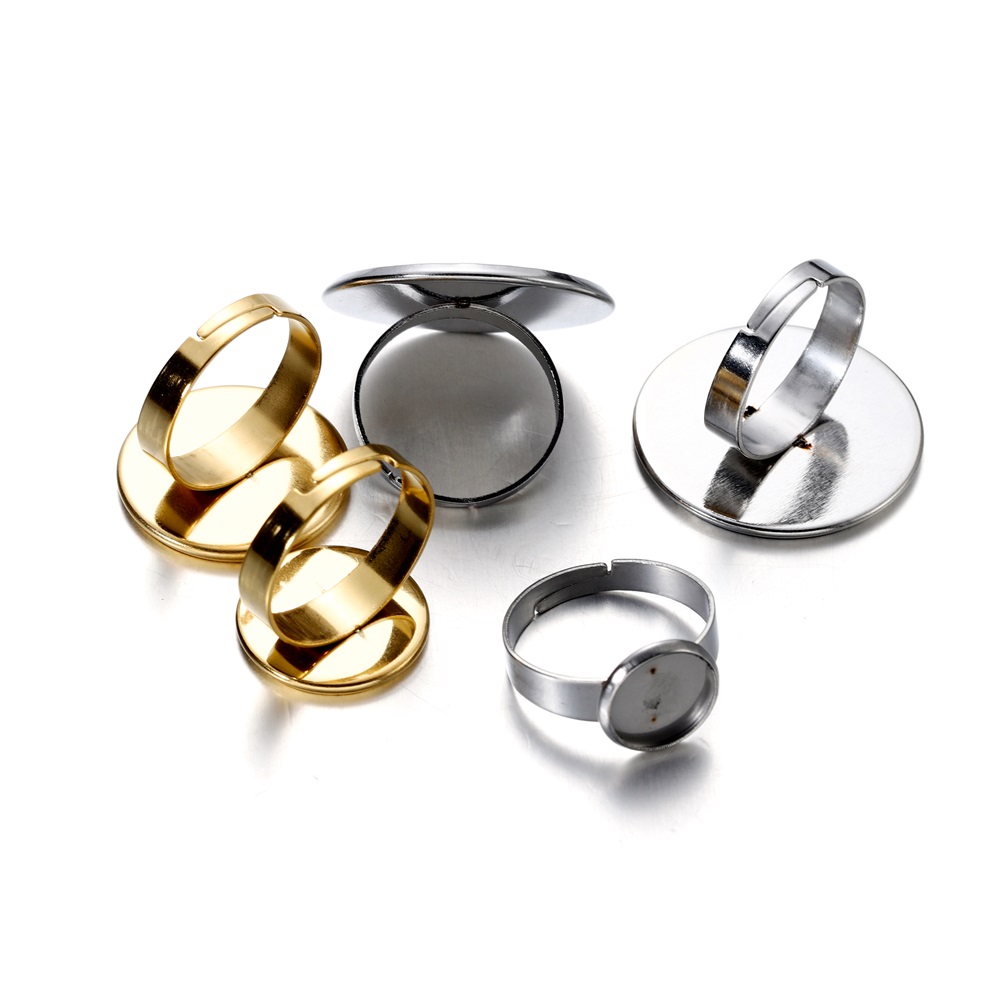 10 pièces de bases de bague aj - Ring Set Adjustable avis et prix