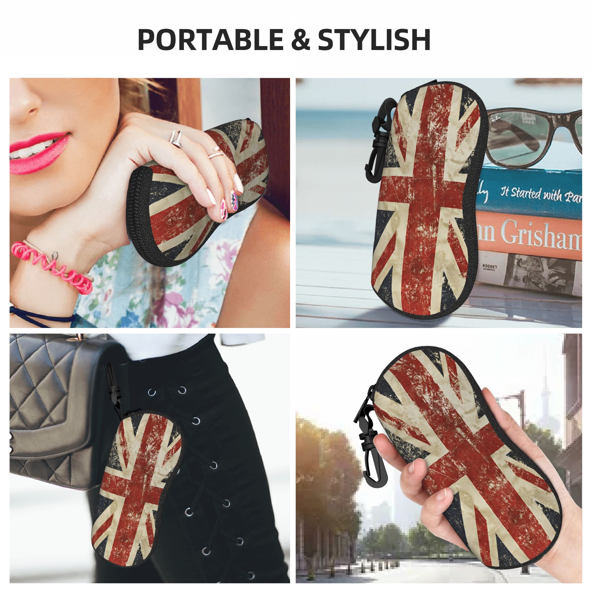 Étui à lunettes Union Jack Fla - Women'S Accessories Uk avis et prix