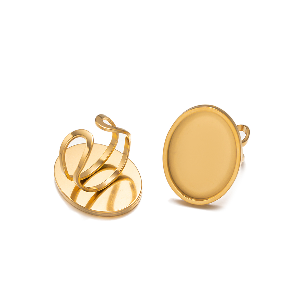 Base vierge ovale carrée en ac - Ring Set Adjustable avis et prix